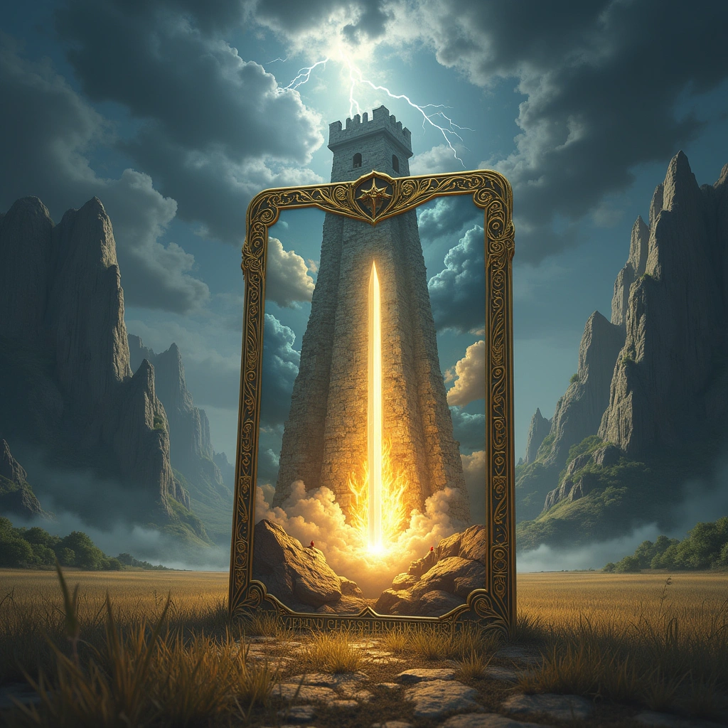 Ass der Schwerter und der Turm: Deutung und Bedeutung im Tarot