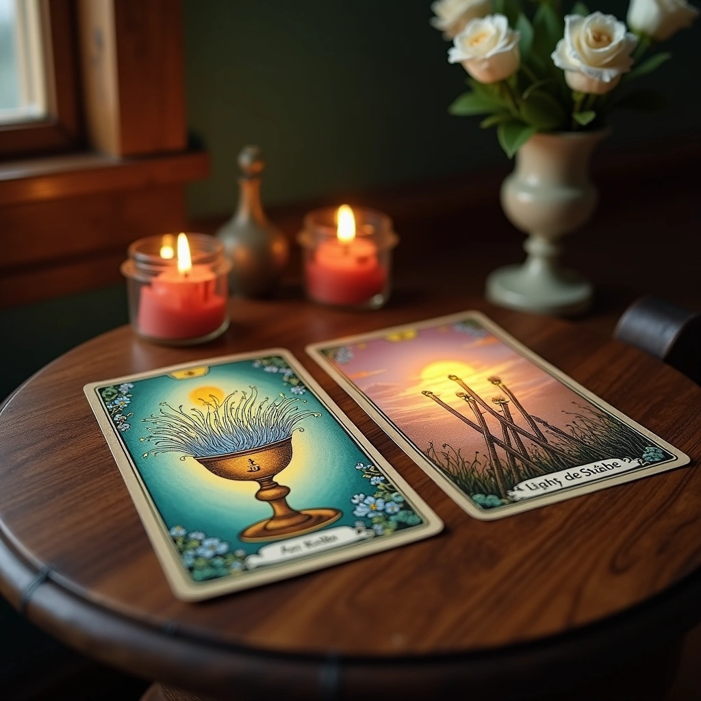 As der Kelche und Acht der Stäbe