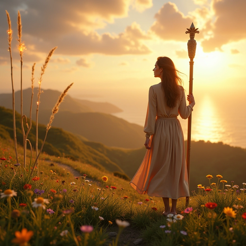 Acht der Stäbe und Drei der Stäbe