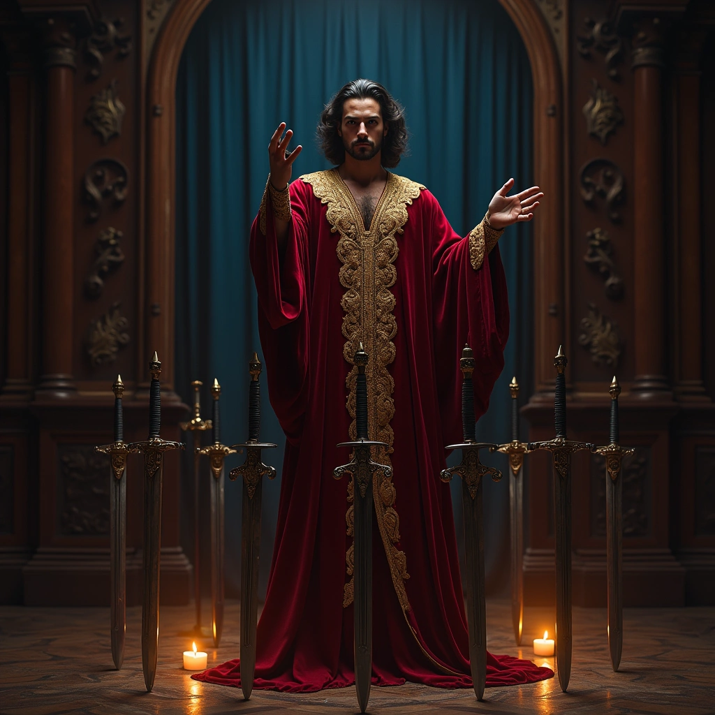 Acht der Schwerter und der Magier