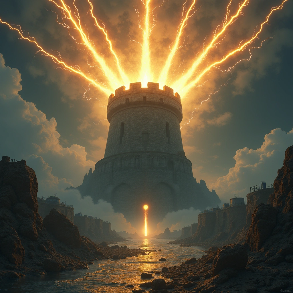 Acht der Stäbe und der Turm