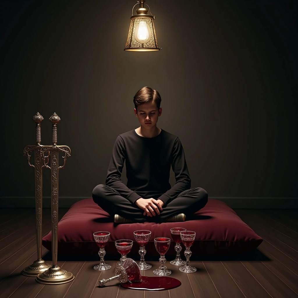 Fünf Kelche und Acht Schwerter