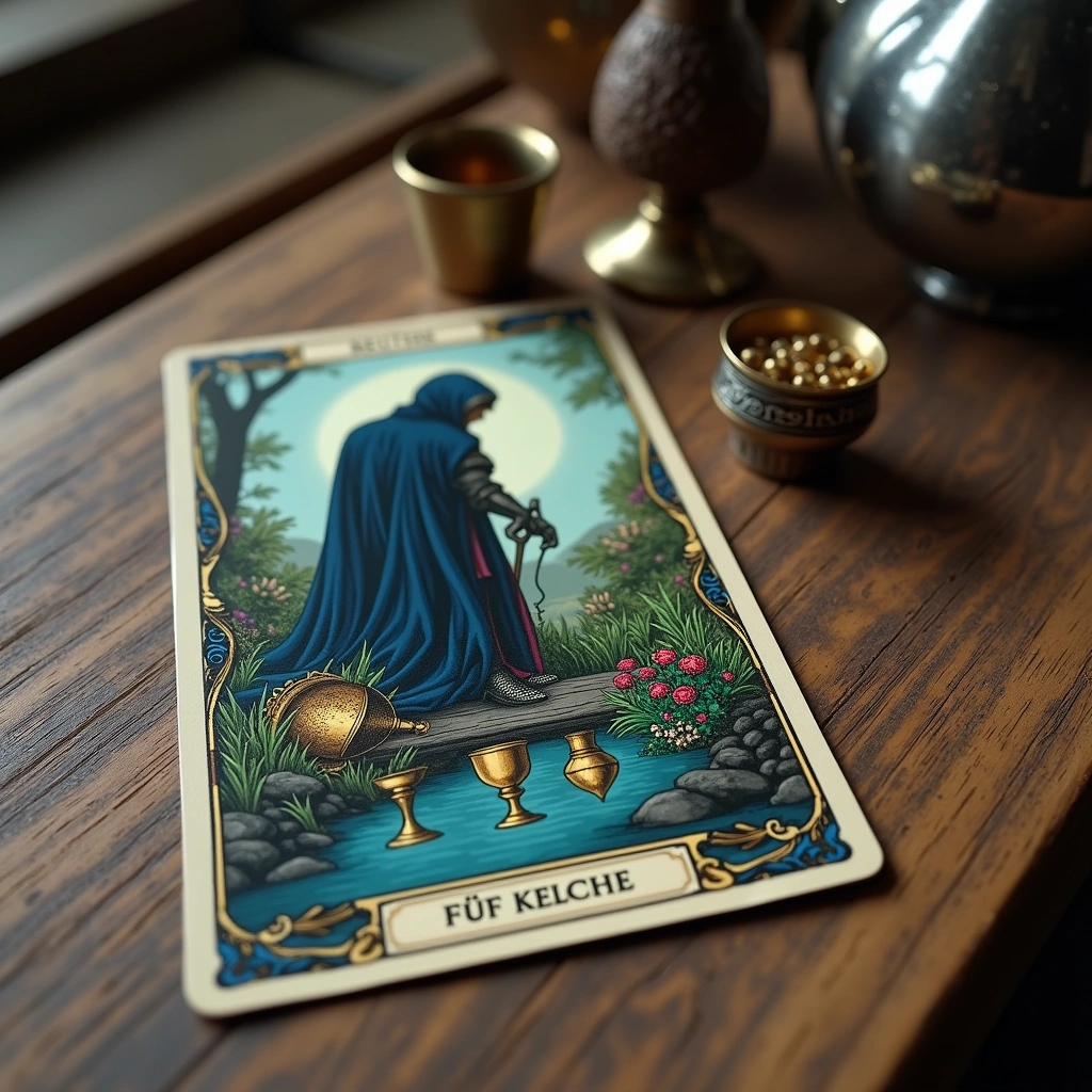 Fünf Kelche und Ritter der Pentagramme