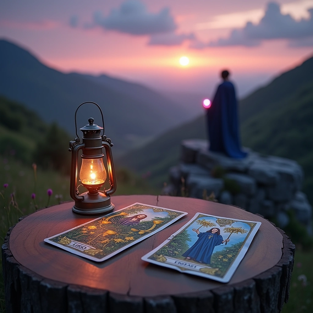 Vier Kelche und der Eremit